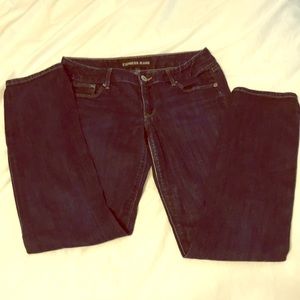 Express dark wash jeans